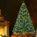 Jingle Jollys Christmas Tree 2.4M Xmas Tree Decoration 8 Light Mode Multi Colour - RnR Galore