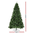 Jingle Jollys Christmas Tree 2.7M LED Xmas Tree Party Decorations 2590 Tips - RnR Galore