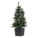 Jingle Jollys Christmas Tree 90cm Potted Xmas Tree Party Decorations - RnR Galore