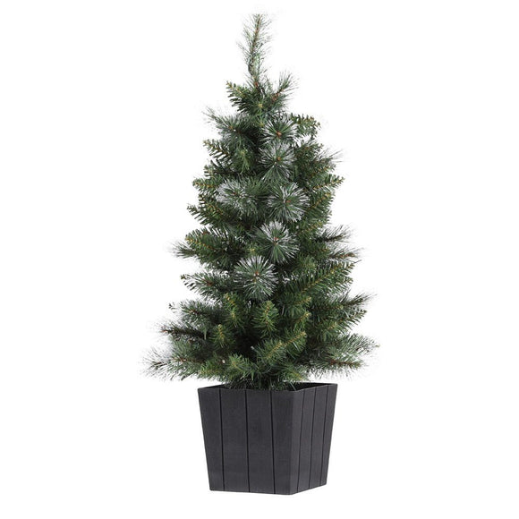 Jingle Jollys Christmas Tree 90cm Potted Xmas Tree Party Decorations - RnR Galore