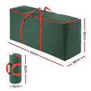 Jingle Jollys Christmas Tree Baubles Storage Bag Set Ornaments Container Box - RnR Galore