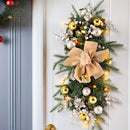 Jingle Jollys Hanging Christmas Garland 45cm Staircase Door Party Decor - RnR Galore