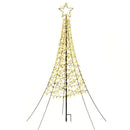 Jingle Jollys Solar Christmas Tree 2.1m 320 LED Net Lights Xmas Trees Decoration - RnR Galore