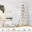 Jingle Jollys Solar Christmas Tree 2.1m 320 LED Net Lights Xmas Trees Decoration - RnR Galore