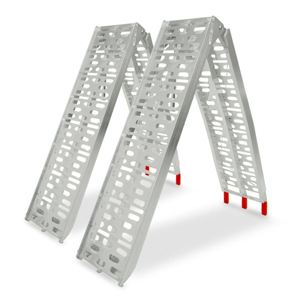 Kartrite 2x Aluminium Folding Loading Ramps ATV Motorbike - RnR Galore