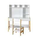 Keezi 2PCS Kids Table and Chairs Set Study Activity Toys Storage Desk Drawer - RnR Galore