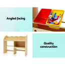 Keezi 3 Tiers Kids Bookshelf Storage Children Bookcase Toy Box Organiser Display - RnR Galore