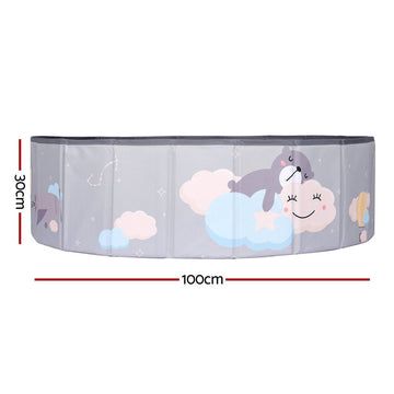 Keezi Kids Ball Pool Pit Toddler Ocean Play Foldable Child Playhouse Storage Bag - RnR Galore