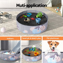 Keezi Kids Ball Pool Pit Toddler Ocean Play Foldable Child Playhouse Storage Bag - RnR Galore