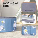Keezi Kids Ball Pool Pit Toddler Play Foldable Child Playhouse Storage Bag Blue - RnR Galore