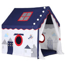 Keezi Kids Play Tent Playhouse Castle with Floor Mat String Ball Light 134X103CM - RnR Galore