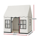 Keezi Kids Play Tent Playhouse Castle with String Lights Floor Mat Side Pocket - RnR Galore