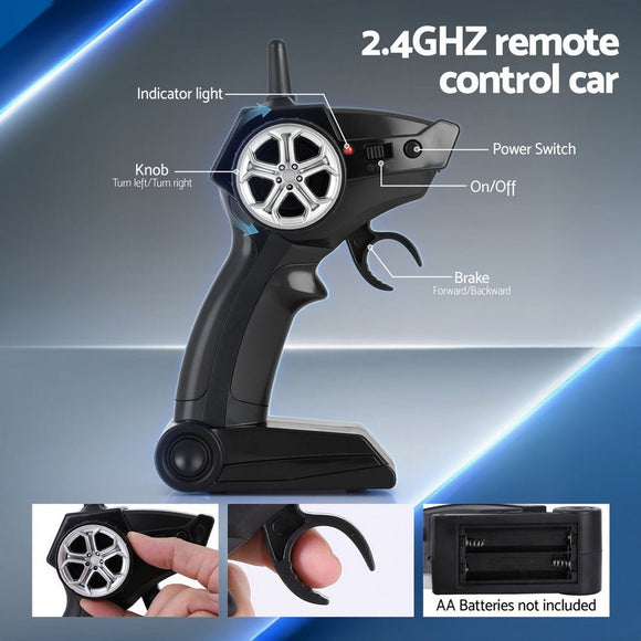 Keezi Kids Remote Control Car 5KM/H Off - Road Truck Electric Vehicle Outdoor Toys - RnR Galore