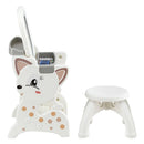 Keezi Kids Table and Chair Set 2 in 1 Easel Desk Stool w/ LCD Writing Tablet - RnR Galore