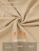 Khaki Cozy 4 - in - 1 Wearable Fleece Poncho Sleeping Bag - Multifunctional Camping Blanket with Detachable Hood - RnR Galore