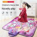 Kids Electronic Dance Mat Princess Theme Musical Rhythm Game with LED Lights Adjustable Volume Non - Slip Floor Playmat for Girls Age 3+ - RnR Galore