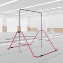 Kids Gymnastics Bars Training Horizontal Bar Monkey Kip Bar Pink - RnR Galore
