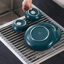 Kitchen Roll - Up Dish Drying Rack Foldable Drainer Over Sink 304 - Stainless Steel(Small:47*24cm) - RnR Galore