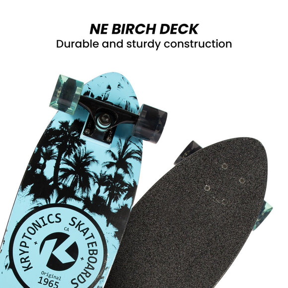 Kryptonics 28 - inch Cruiser Board - Negative - RnR Galore