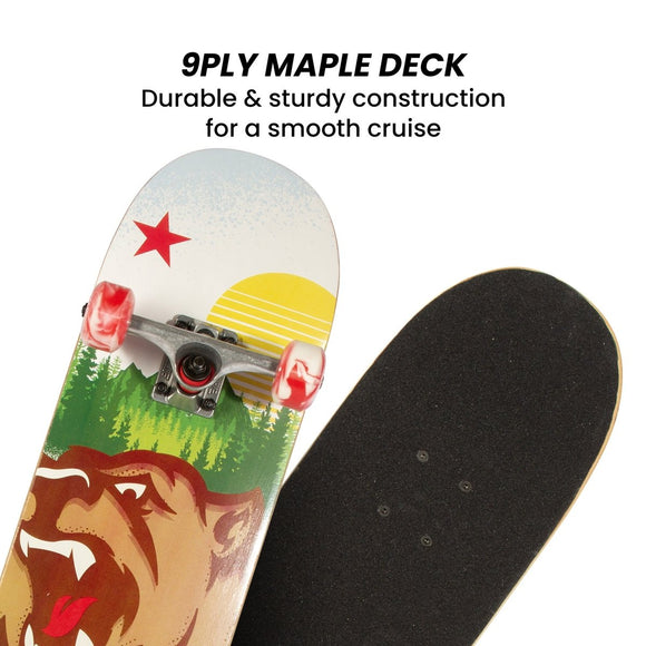 Kryptonics 31 - inch Star Series Complete Skateboard - RnR Galore