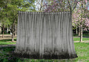 Large Thick Velvet Curtains Warp Knitted Velvet 540x270cm+Hooks Pinch Pleat Grey - RnR Galore