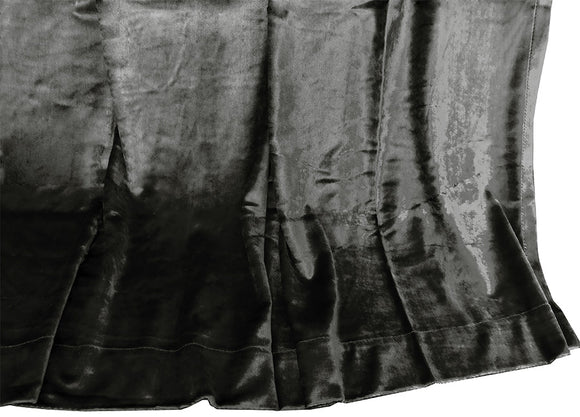 Large Thick Velvet Curtains Warp Knitted Velvet 540x270cm+Hooks Pinch Pleat Grey - RnR Galore