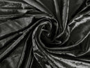 Large Thick Velvet Curtains Warp Knitted Velvet 540x270cm+Hooks Pinch Pleat Grey - RnR Galore