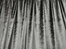 Large Thick Velvet Curtains Warp Knitted Velvet 540x270cm+Hooks Pinch Pleat Grey - RnR Galore