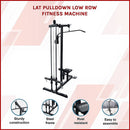 Lat Pulldown Low Row Fitness Machine – Home Gym Strength Trainer - RnR Galore