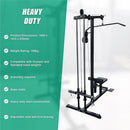 Lat Pulldown Low Row Fitness Machine – Home Gym Strength Trainer - RnR Galore