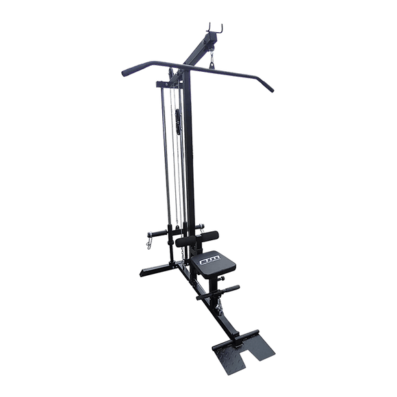 Lat Pulldown Low Row Fitness Machine – Home Gym Strength Trainer - RnR Galore