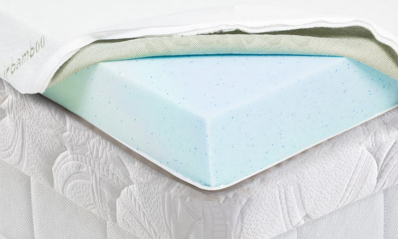 Laura Hill Cool Gel Memory Foam Mattress Topper - King Single - RnR Galore