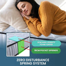 Laura Hill King Single Size Mattress Pocket Spring High Density Foam For Bed - RnR Galore