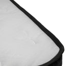 Laura Hill Queen Mattress Bed Size Euro Top 5 Zone Spring Foam 32cm Bedding Pocket - RnR Galore