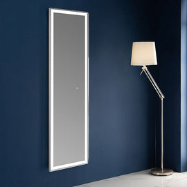 LED Full Length Mirror Standing Floor Makeup Wall Light Mirror 1.6M - RnR Galore