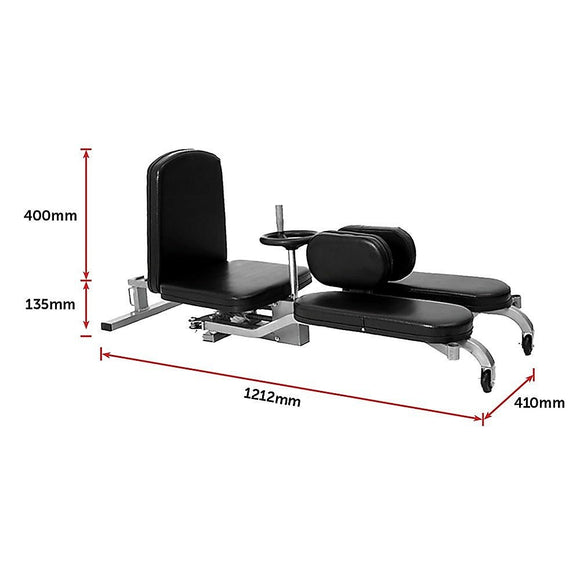 Leg Stretcher Machine – Martial Arts Karate Kick Boxing Flexibility Trainer - RnR Galore