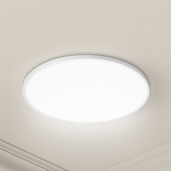 Leier Ceiling Light LED Round 46W Ultra - THIN 5CM Oyster Lamp Modern Cool/Warm - RnR Galore