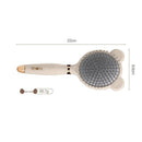 Little Bear Comb Soft Touch Air Cushion Hair Brush with Built - in Cleaning Claw Detangling Massage Comb for Wet and Dry Hair Gentle Scalp Care - RnR Galore