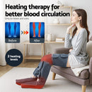 Livemor Foot Massager Leg Knee Massager with Air Compression 3 Massage Modes Heating - RnR Galore
