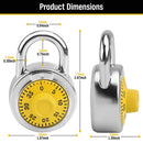 Lock Dial Combination Lock Gym Sports Locker Toolbox Case School Portable Fences - RnR Galore
