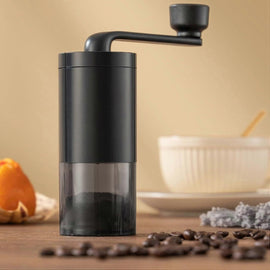 Manual Coffee Grinder - Adjustable Quiet Hand Grinder for Americano & Espresso - RnR Galore