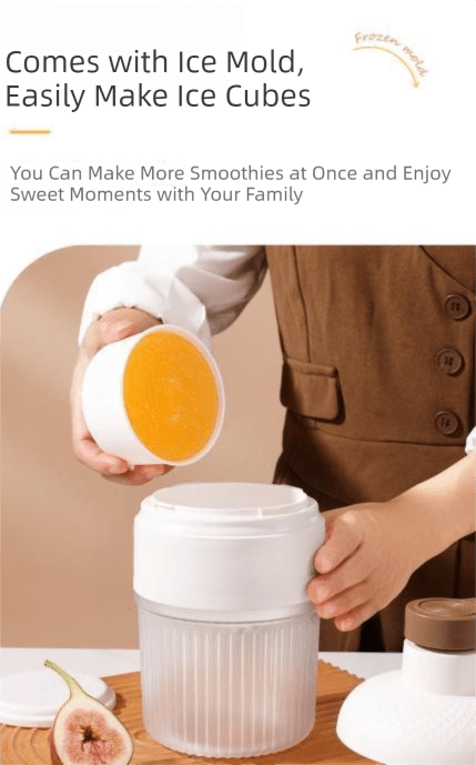 Manual Ice Shaver Machine Portable Hand - Crank Snow Cone Maker for Home Use with 2 Ice Cube Molds - RnR Galore
