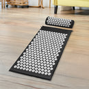 Massage Acupressure Yoga Mat With Pillow Sit Mats Cut Pain Stress Soreness - RnR Galore