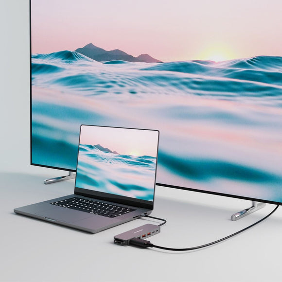 mbeat Elite 9 - in - 1 USB - C Multiport Hub with Built - in M.2 NVMe SSD Enclosure - RnR Galore
