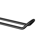 Metal No - punch Roll Paper Rack for Kitchen Cabinet Cling Film Storage Rack - Black - RnR Galore