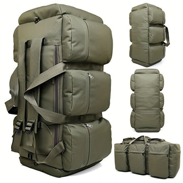 Military Duffel Backpack 80L Outdoor Travel Bag - RnR Galore
