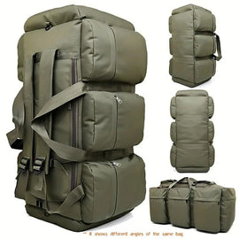 Military Duffel Backpack 80L Outdoor Travel Bag - RnR Galore