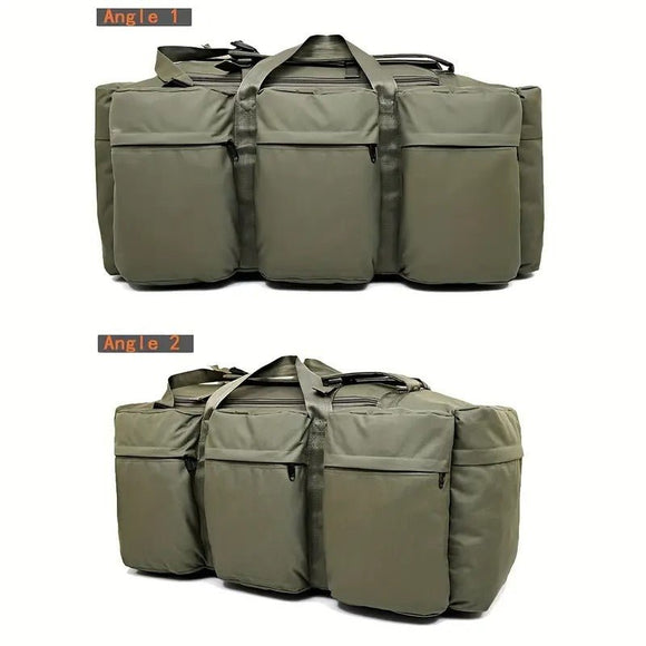 Military Duffel Backpack 80L Outdoor Travel Bag - RnR Galore