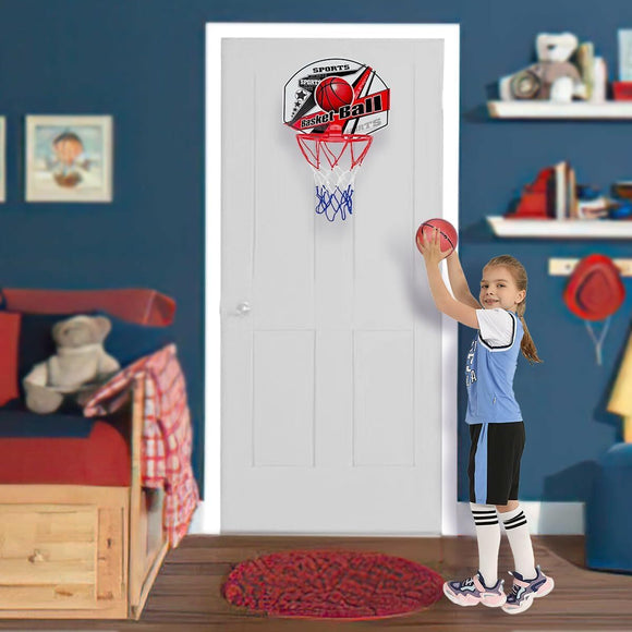 Mini Basketball Hoop Ring Kids Toy Children Door Indoor Hang Backboard - RnR Galore