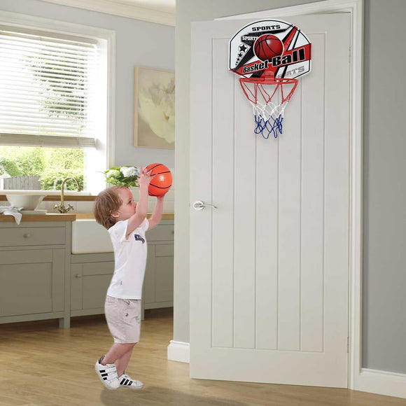 Mini Basketball Hoop Ring Kids Toy Children Door Indoor Hang Backboard - RnR Galore